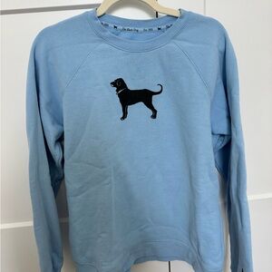 The Black Dog Light Blue Sweatshirt